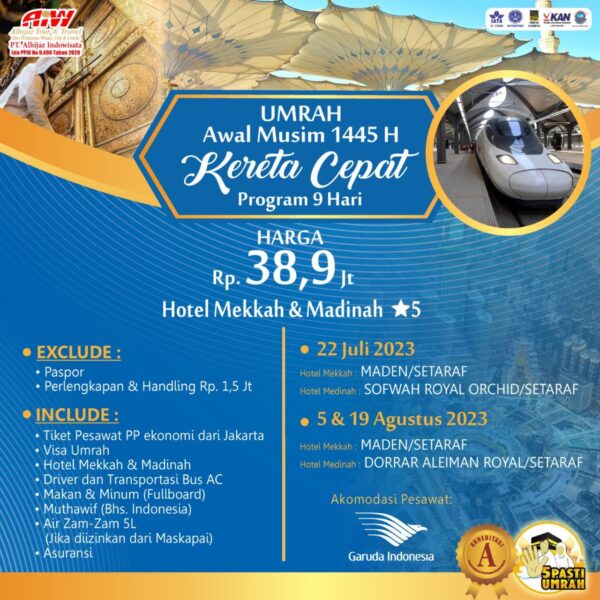 Umroh Kereta Cepat