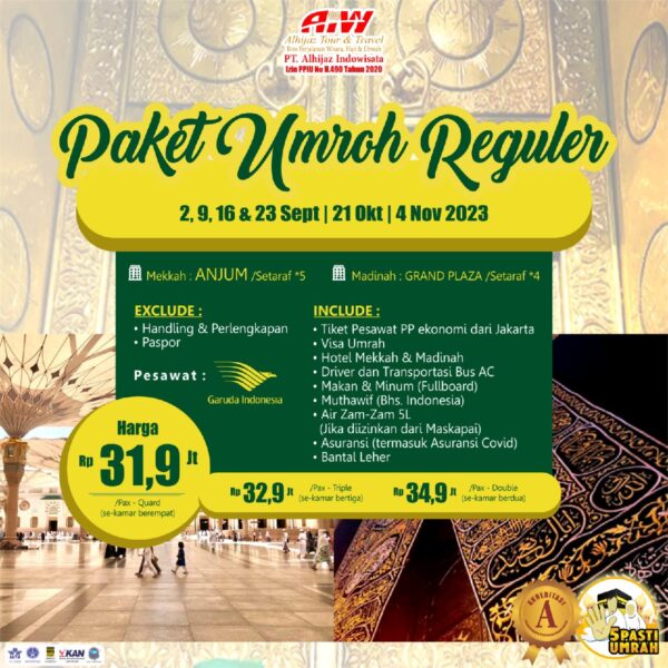 Umroh Reguler by Garuda