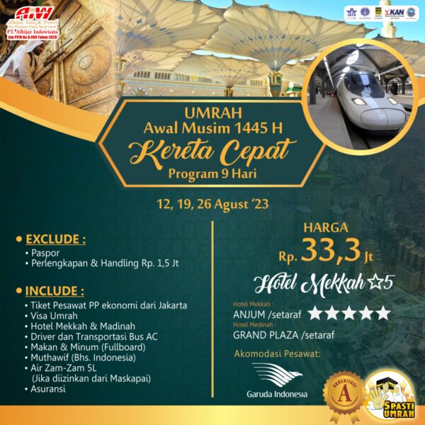 Umroh Kereta Cepat
